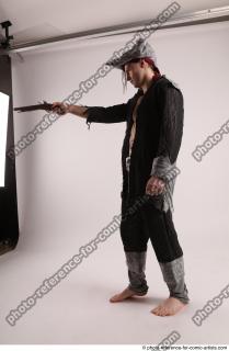  JACK PIRATE STANDING POSE WITH GUN